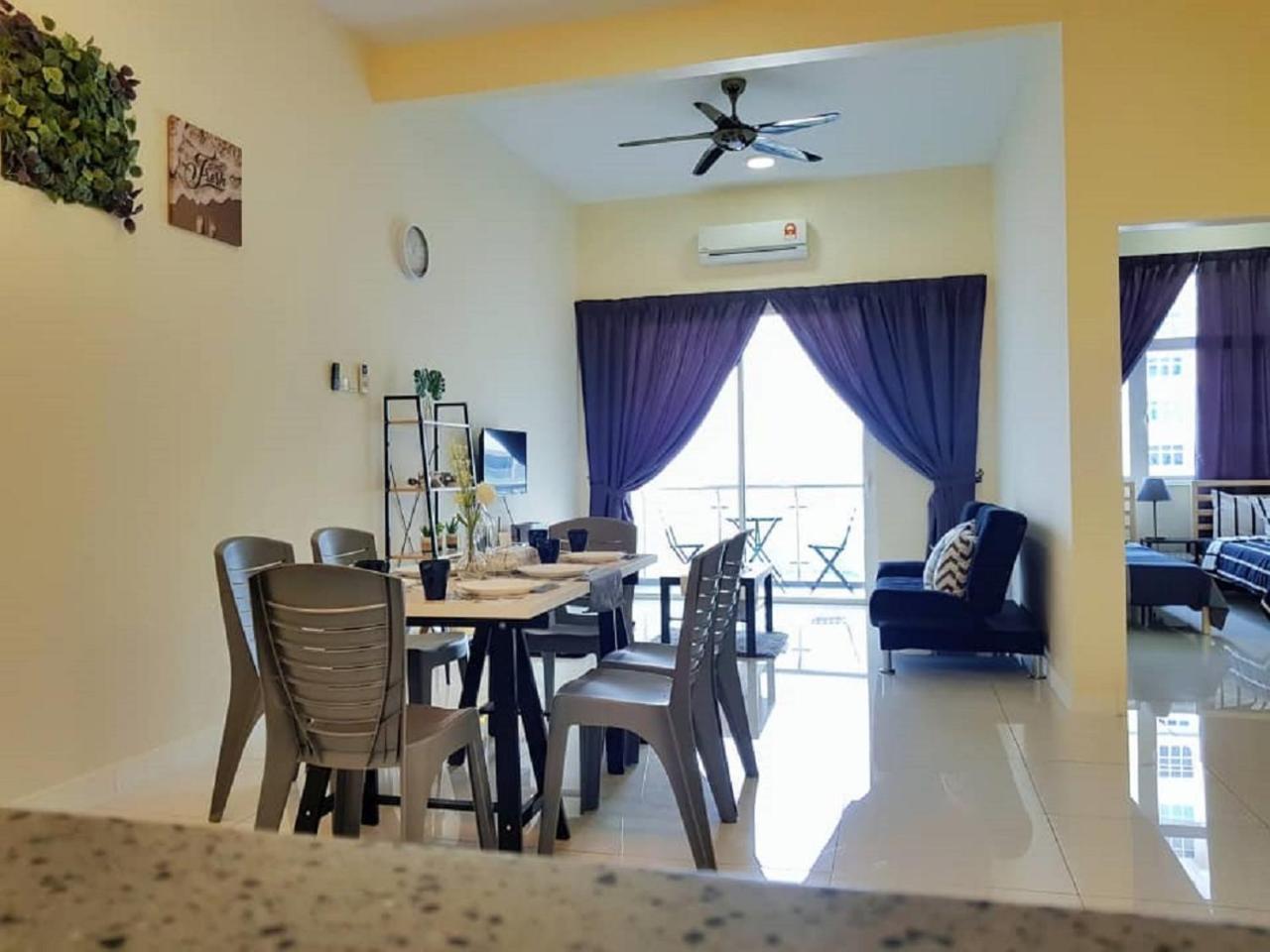 Puchong Skypod 10 Pax Ioi Mall Cozy Apartment Dış mekan fotoğraf